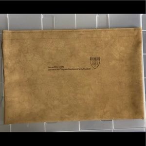 Harvard Laboratory for Computer Graphics/Spatial Analysis Document Holder/Pouch